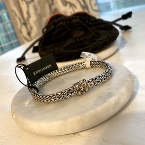 John Hardy Small Oval Chain Bracelet with Jaisalmer Clasp